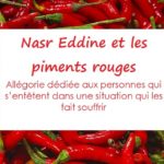 Lire la suite à propos de l’article Nasr Eddin et les piments rouges