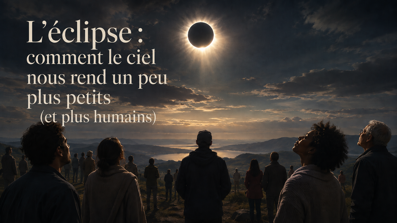 L’éclipse : comment le ciel nous rend un peu plus petits (et plus humains)